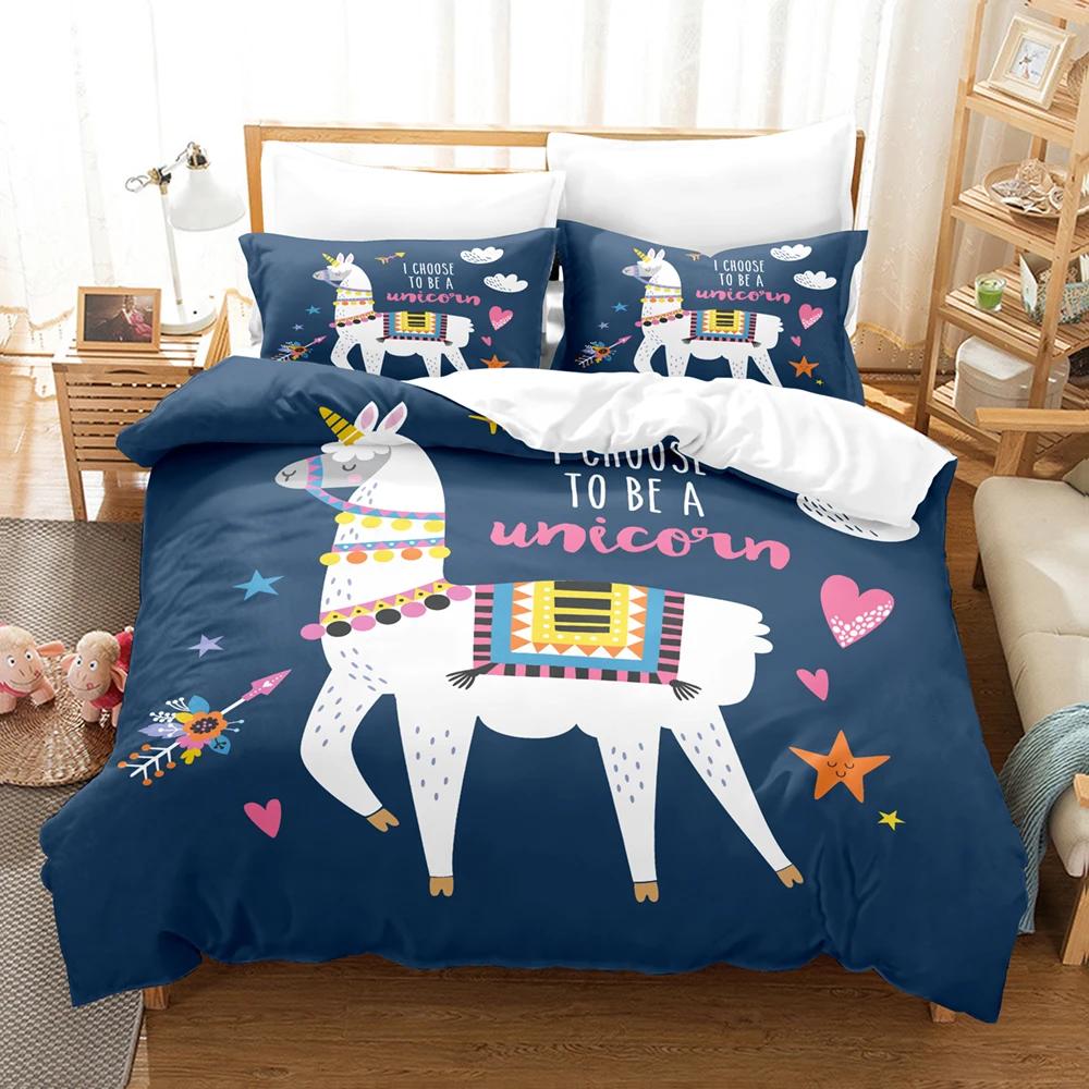 3DThe unicornBedding ̺ Ŀ Ʈ Pillowcase Ʈ ü  ŷ ħ 